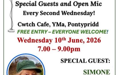 Simone is guest poet at Ponty Poetry – Wed June 10th 7-9pm